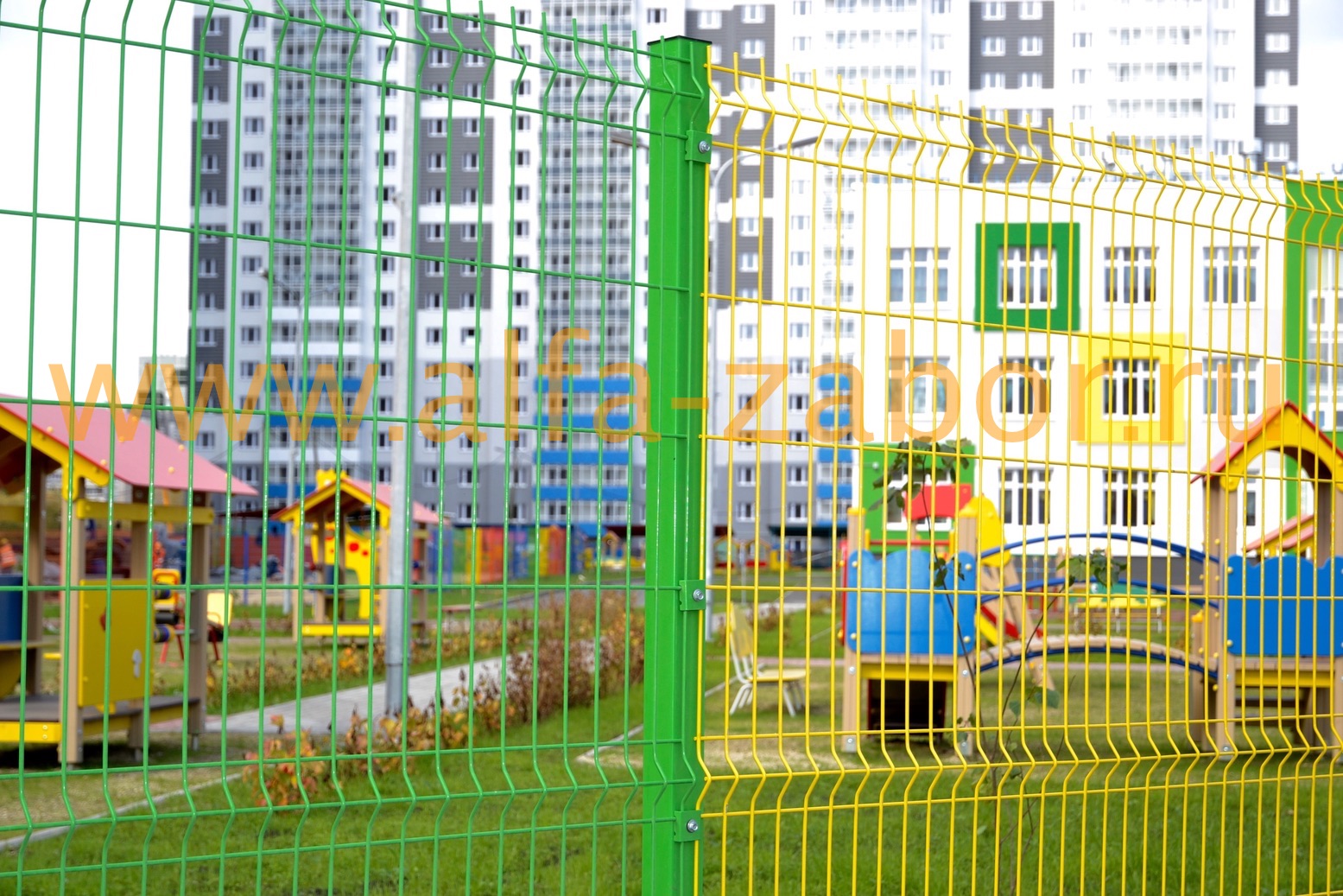 Установленный 3D забор в районе ЖБИ, детский сад Рассветный, Екатеринбург Установленный 3D забор в районе ЖБИ, детский сад Рассветный, Екатеринбург
