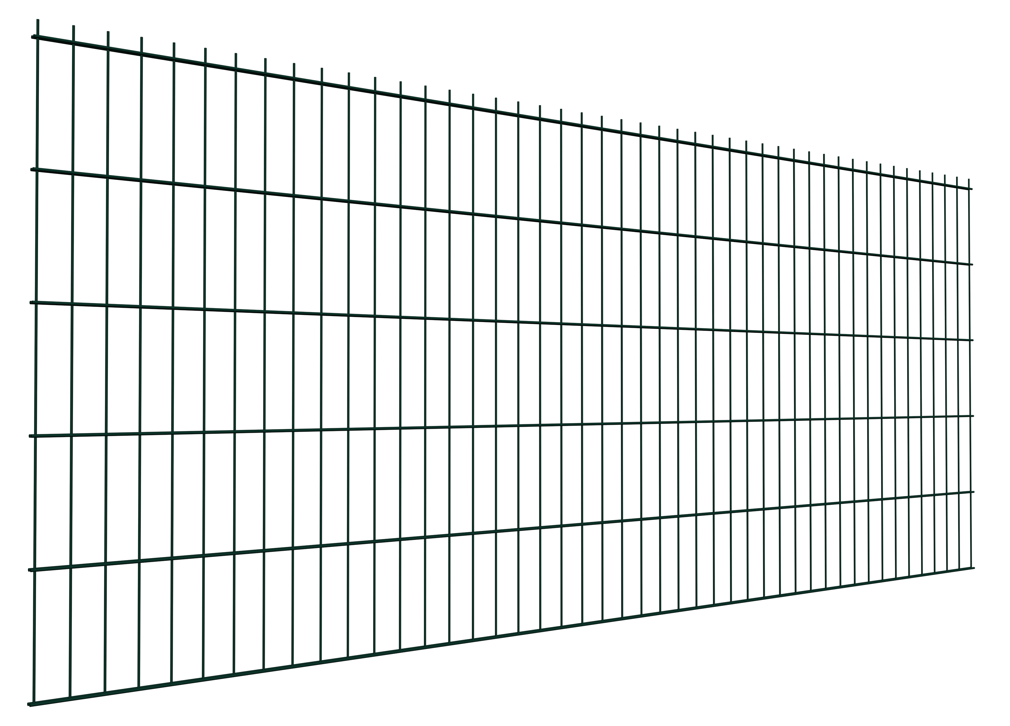 Панель Bastion 5/6 1,03х2,5 RAL 6005 GL