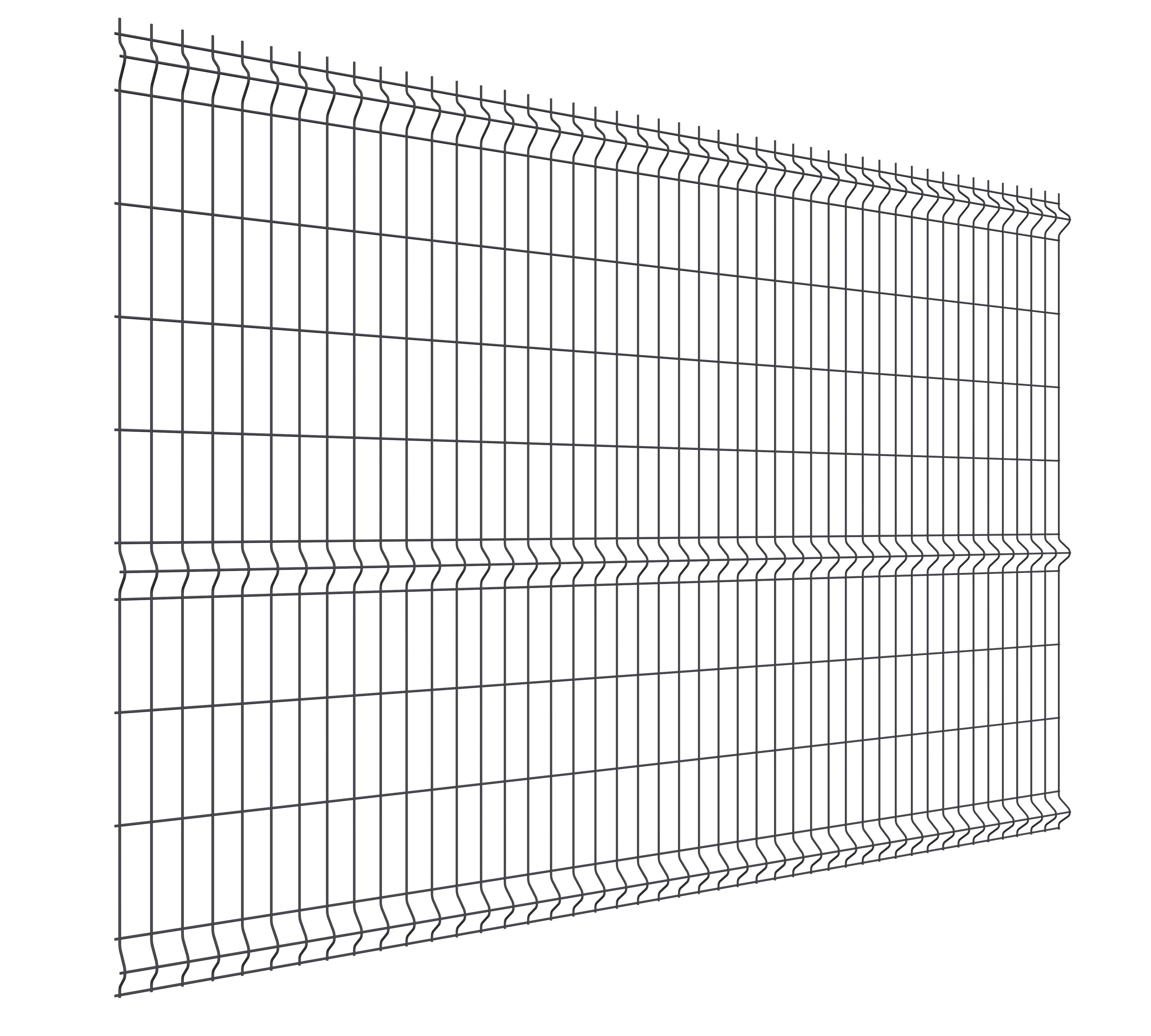 Панель Medium 1,53х2,5 RAL 7024 GL