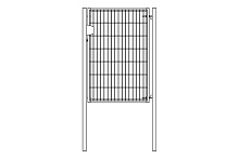 Калитка Light NoLock 2,03х1 RAL 6005